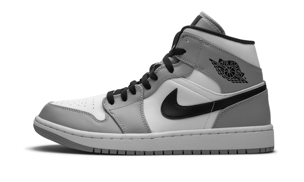 Jordan 1 Mid Light Smoke Grey