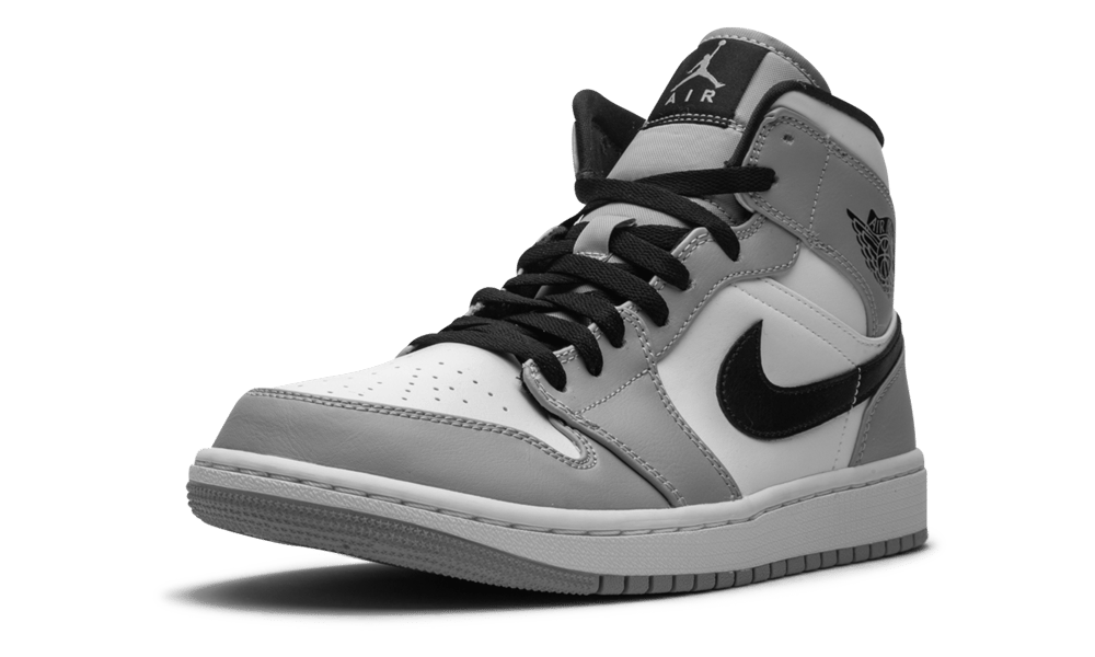 Jordan 1 Mid Light Smoke Grey
