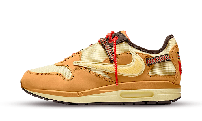 Nike Air Max 1 Travis Scott Cactus Jack Wheat Lemon Drop