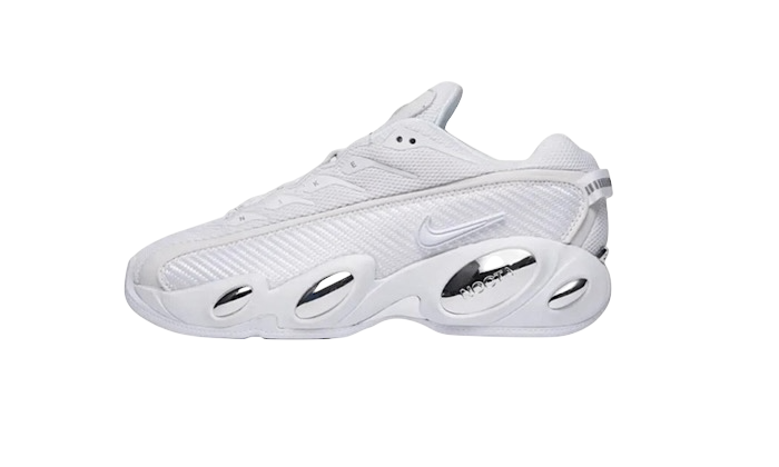 Nike NOCTA Glide Drake weiß Chrom