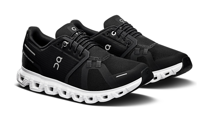 On Running Cloud 6 Schwarz/Weiß