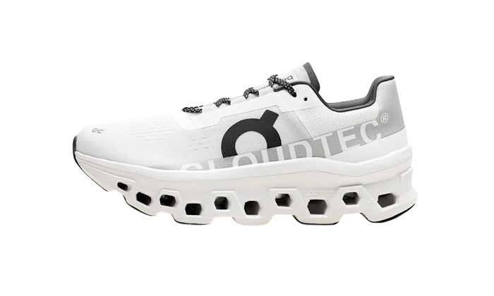 On Running Cloudmonster komplett weiß