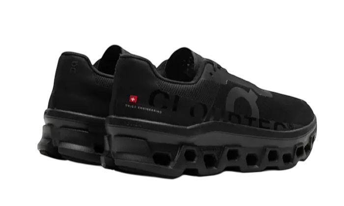 On Running Cloudmonster komplett schwarz