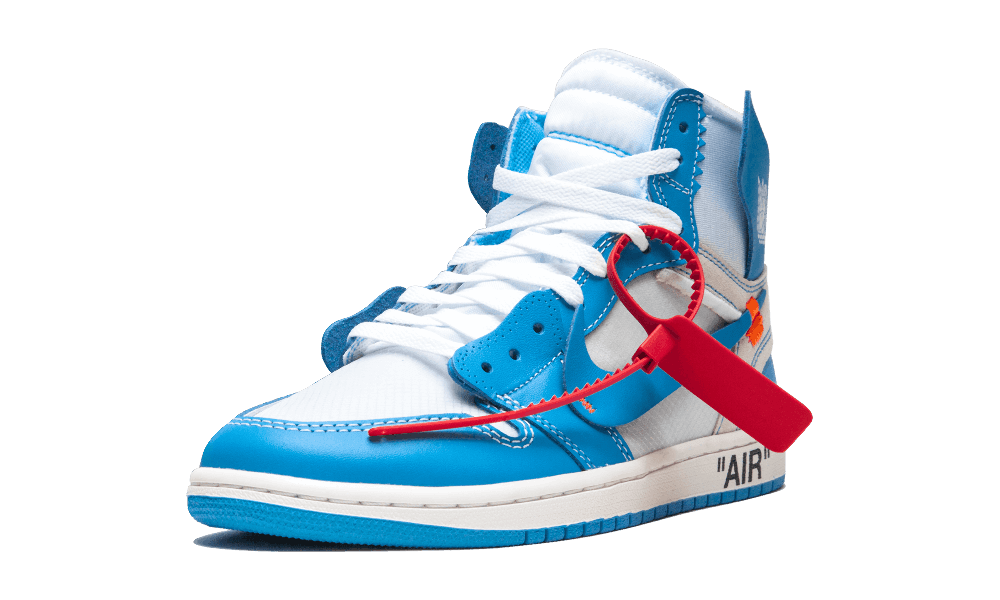 Jordan 1 Retro High Off-White University Blue UNC