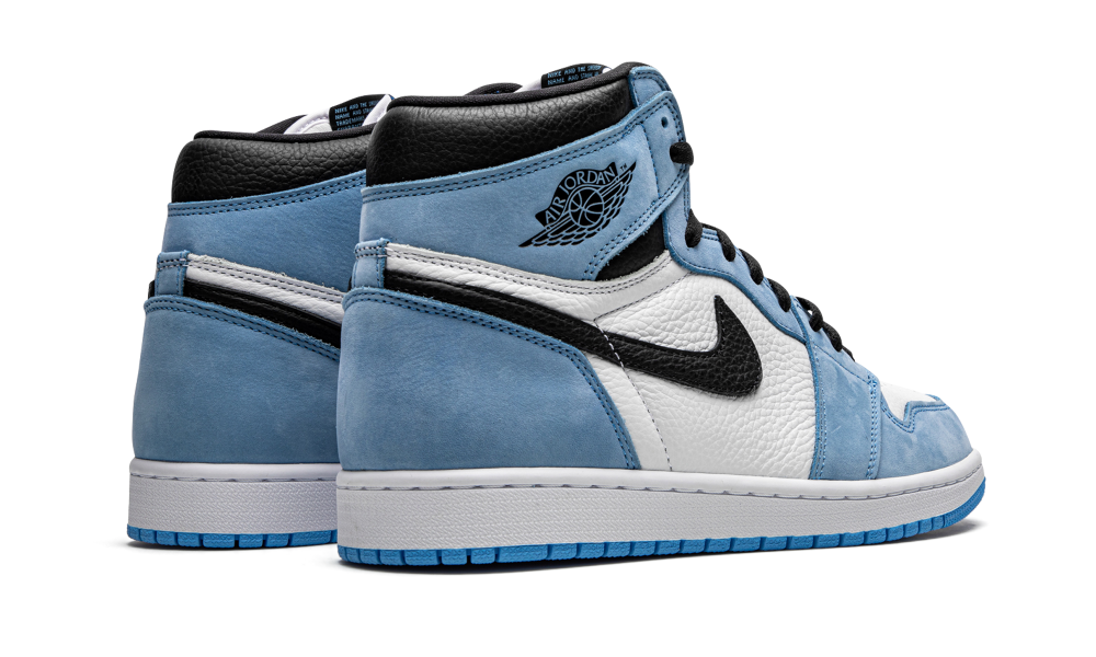 Jordan 1 Retro High White University Blue Black (UNC) - Shoeinc.de