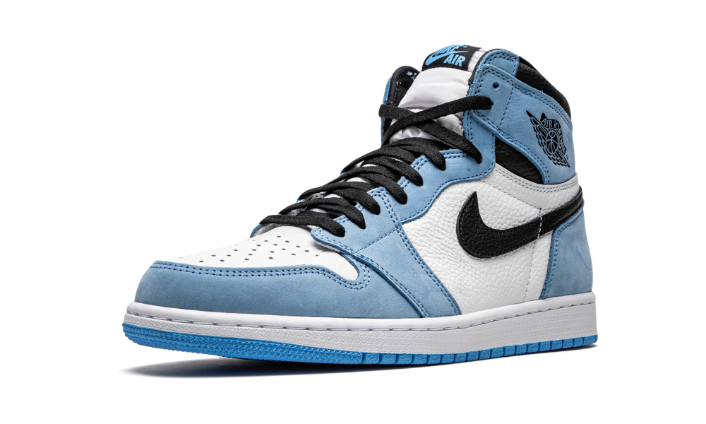 Jordan 1 Retro High White University Blue Black (UNC) - Shoeinc.de