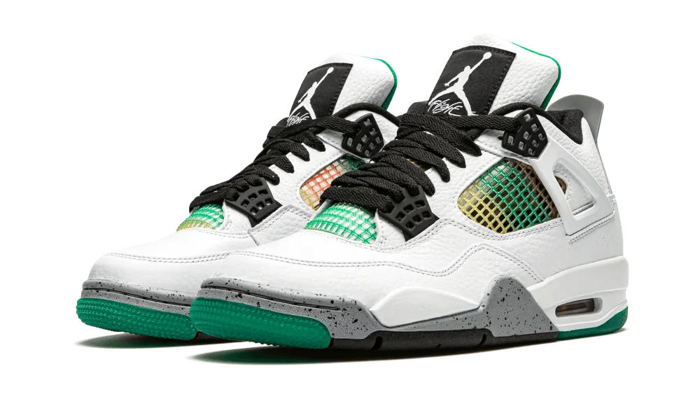 Jordan 4 Retro Lucid Green Rasta (W)
