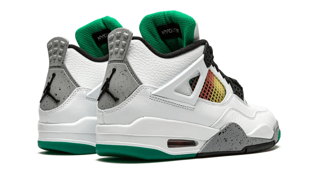 Jordan 4 Retro Lucid Green Rasta (W)