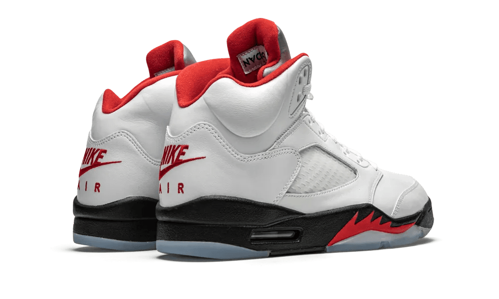 Jordan 5 Retro Fire Red Silver Tongue (2020)