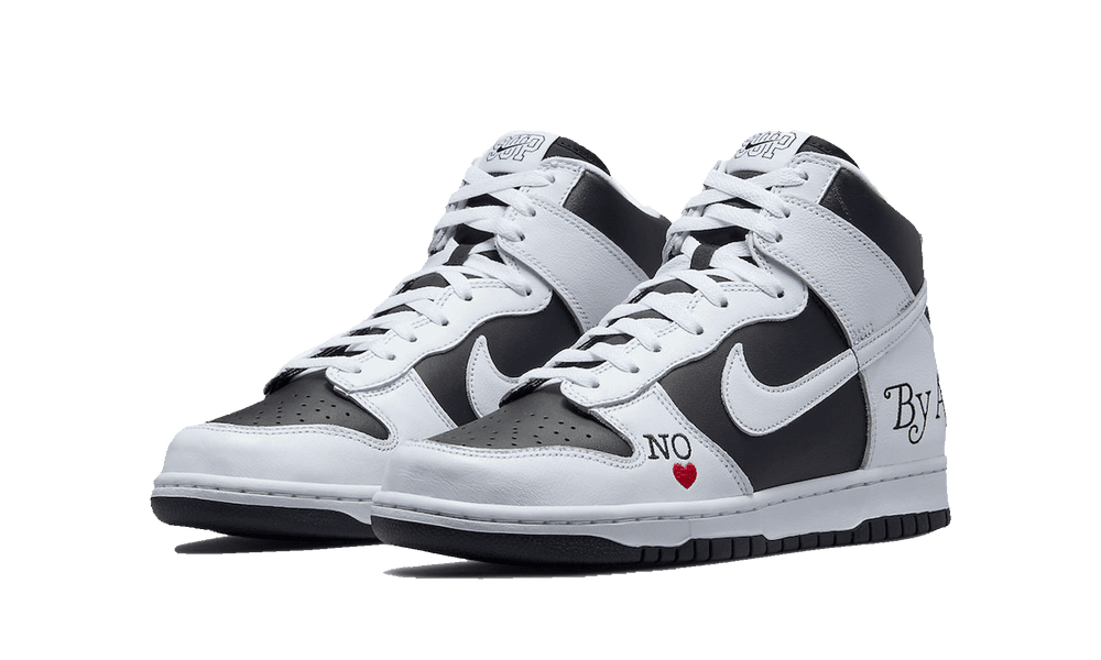 Nike SB Dunk High Supreme By Any Means Black White
