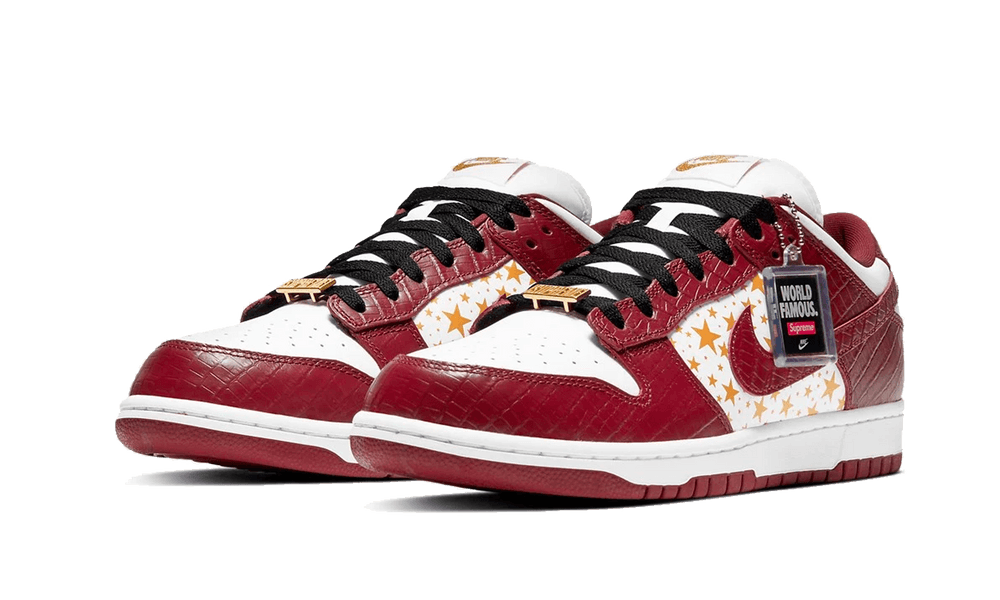 Nike SB Dunk Low Supreme Stars Barkroot Brown (2021)